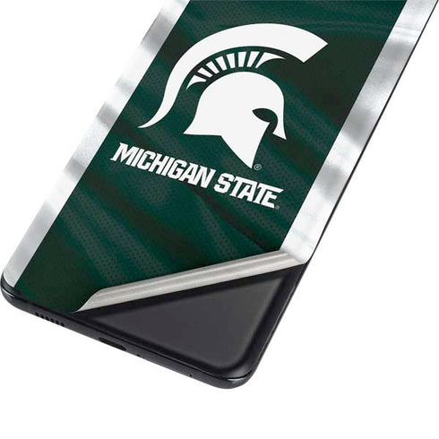 Michigan State University Away Grey Jersey Galaxy S21 Plus 5G Skin